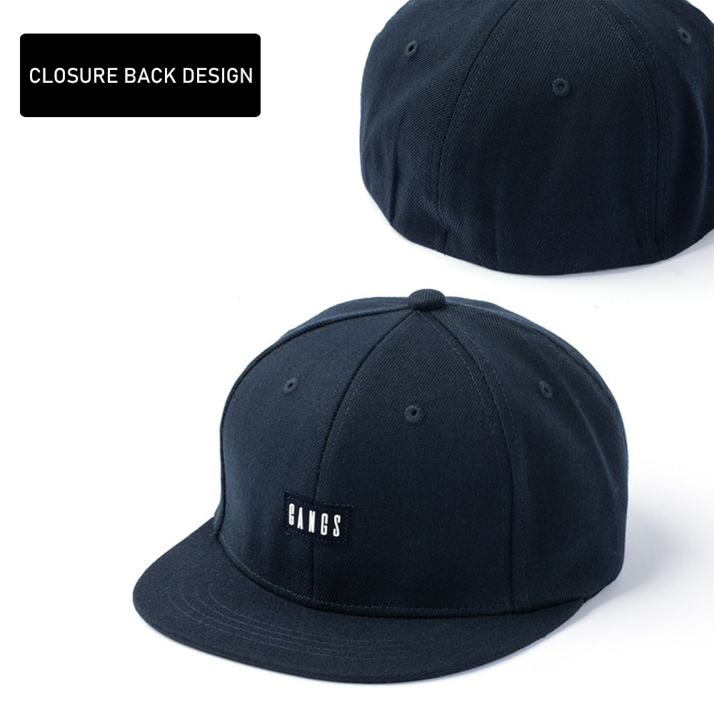 Baseball Cap Structured - GANGS entièrement extensible Flex fermé casquette