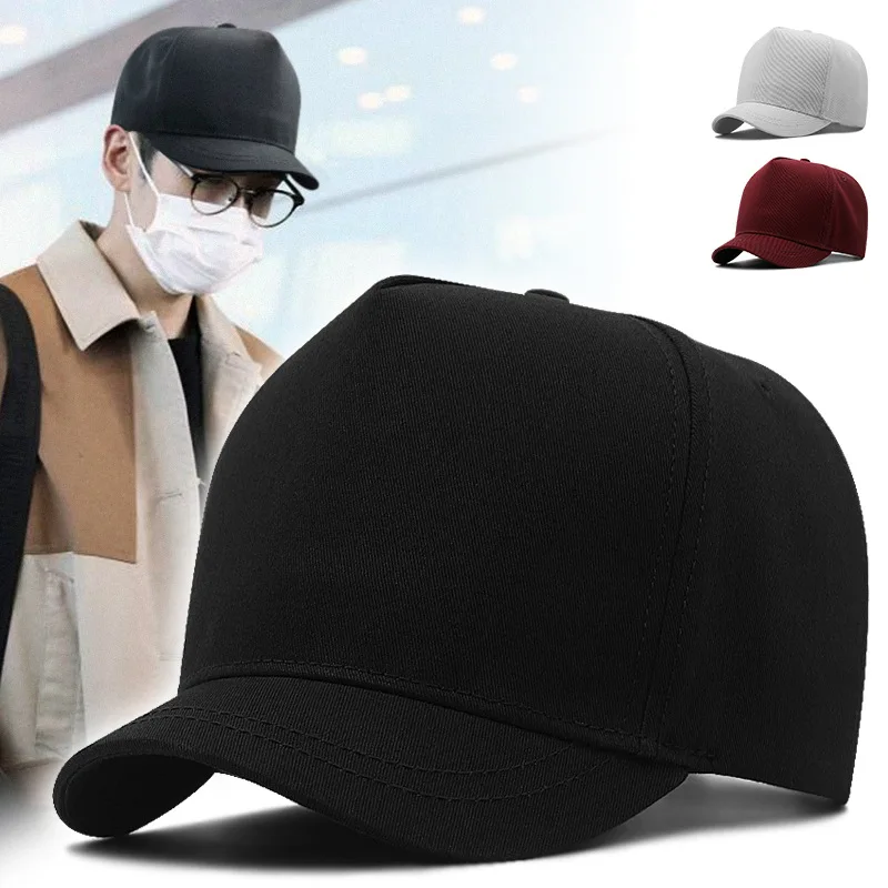 Dad Hat Cotton - Casquettes de baseball ajustables extra larges