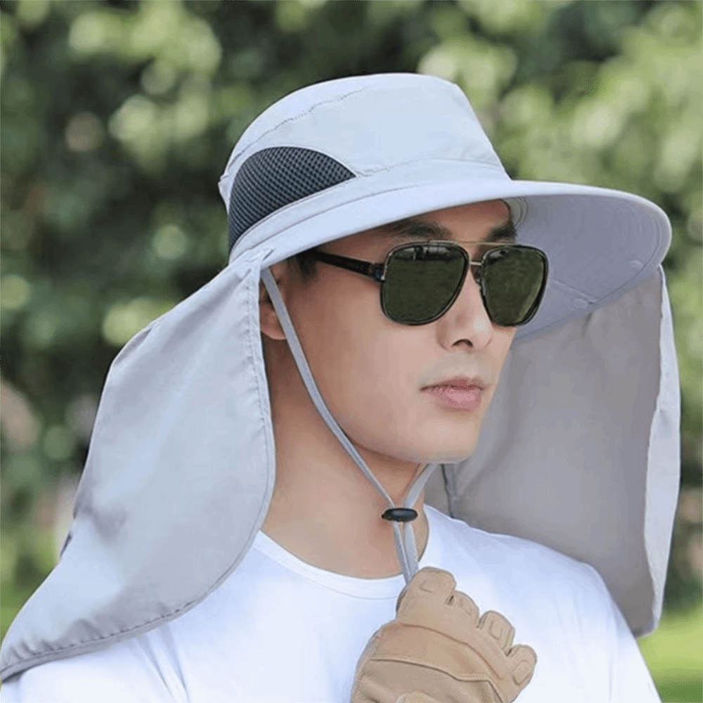 Visor Sun Hat - Chapeau de soleil décontracté en tissu