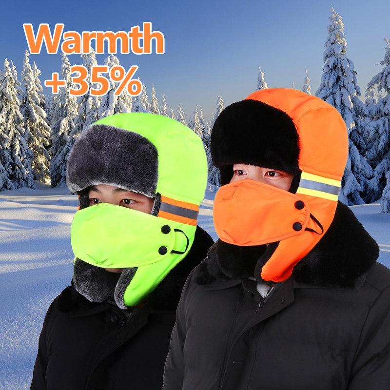Winter Trapper Hat - Chapeau de trappeur d'hiver avec oreillettes,