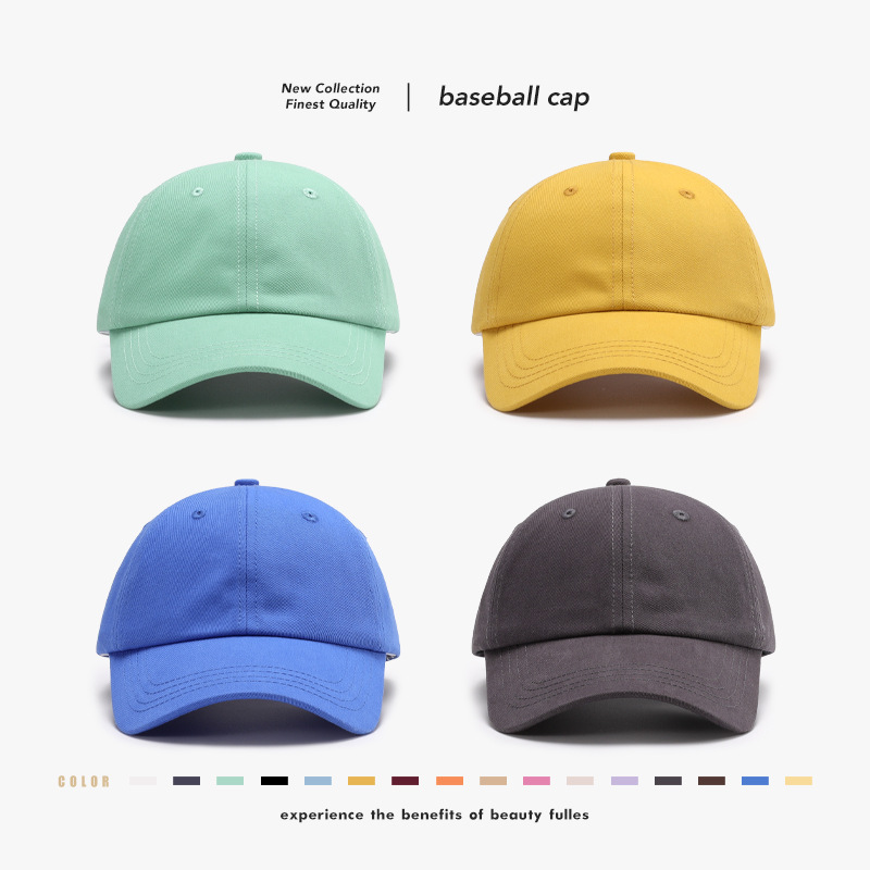 Dad Hat Cotton - Casquette de baseball décontractée unie pour