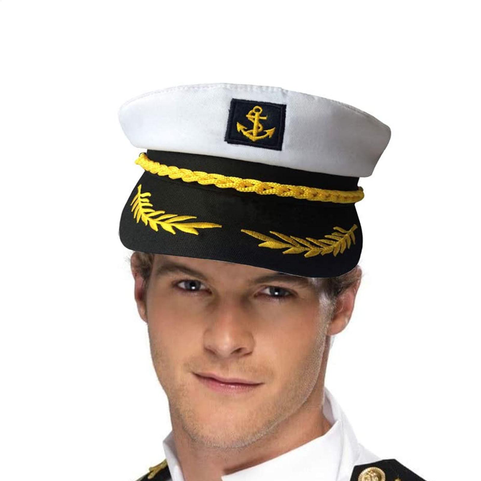 Snapback Hat Flat - 1 chapeau de capitaine de yacht