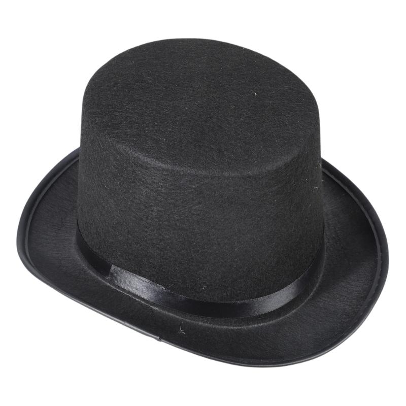 Fedora Hat Wool - Costume de magicien rétro, accessoires de