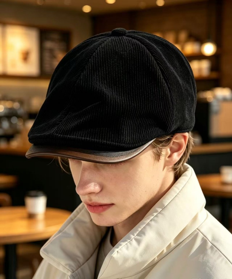 Newsboy Cap Ivy - Casquette Gavroche Vintage en Velours Côtelé
