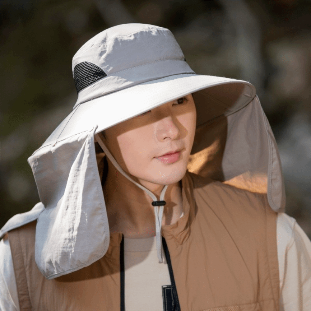 Visor Sun Hat - Chapeau de soleil tendance en tissu