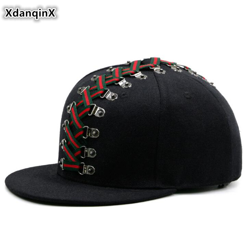 Snapback Hat Flat - Casquettes Hip-Hop Nouveauté Style Punk à