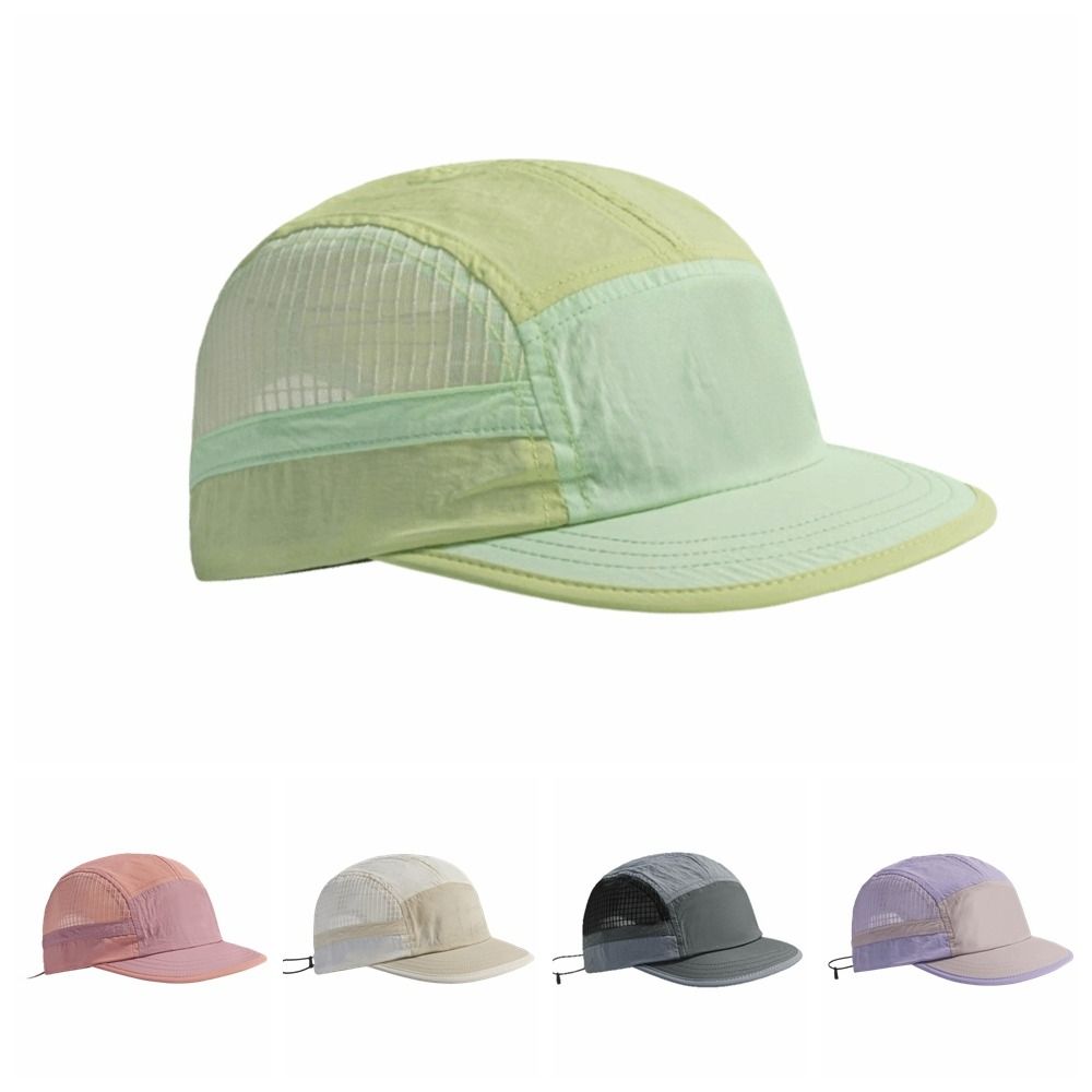 Running Cap Lightweight - Casquette de baseball rétro à blocs