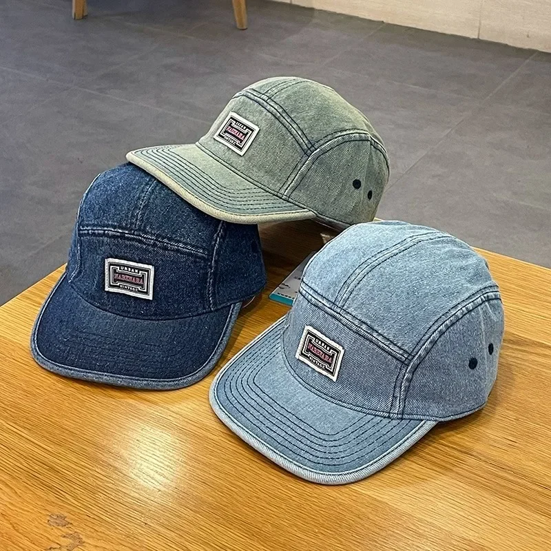 Corduroy Cap 5 Panel - Casquette de Baseball en Denim à