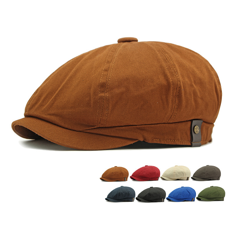 Newsboy Cap Ivy - Casquette Gavroche Vintage en Coton Mistdawn,