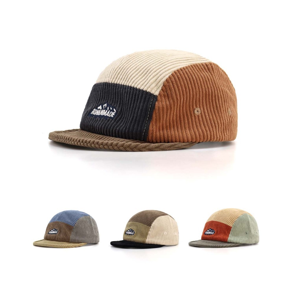 Corduroy Cap 5 Panel - Casquette à 5 panneaux à visière