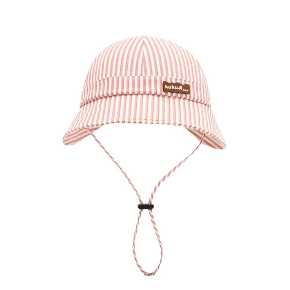 Sun Hat Wide Brim - Nouveau chapeau de pêcheur rayé pour