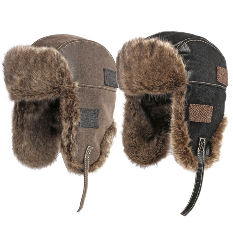 Winter Trapper Hat - HT4098 chapeau russe épais chaud en