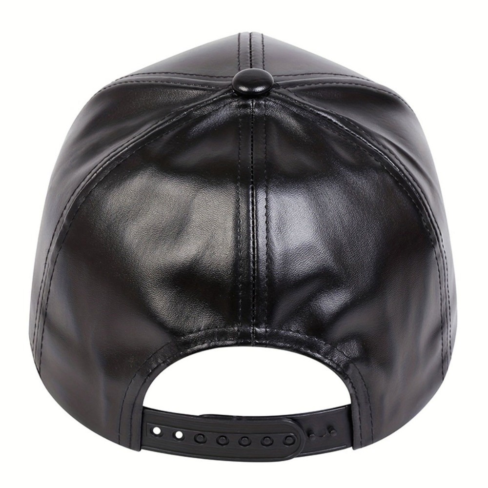 Baseball Cap Structured - Casquette de baseball en PU tendance,