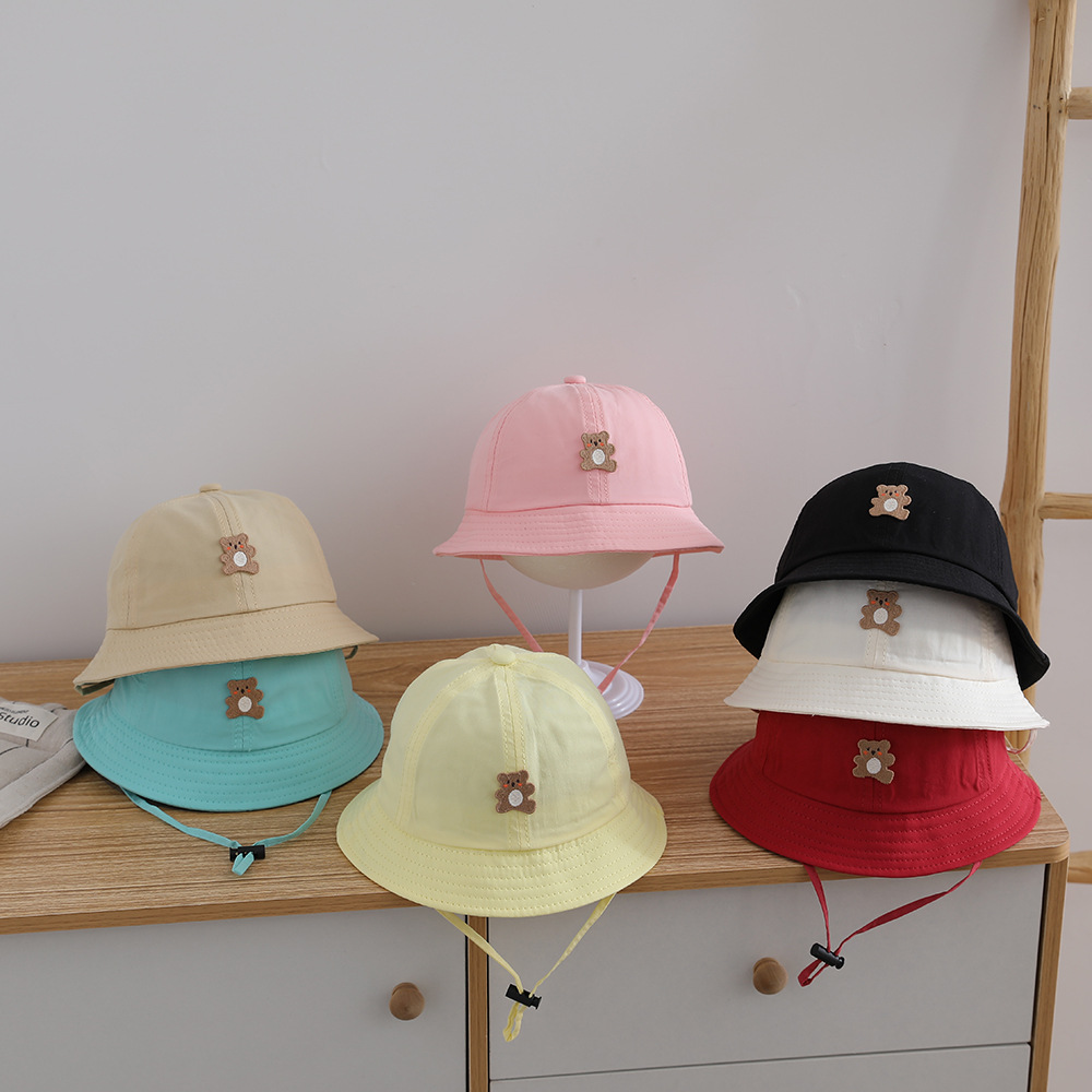 Bucket Hat Cotton - Casquette de loisirs d'extérieur pour enfants,