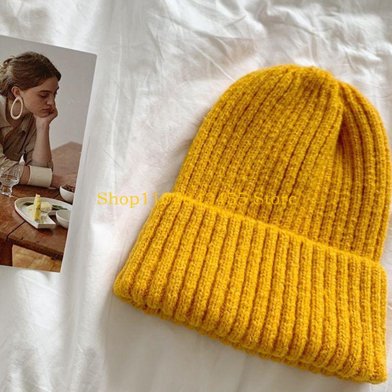 Bonnet tricoté côtelé unisexe  - Beanie Cuffed Knit avis et prix