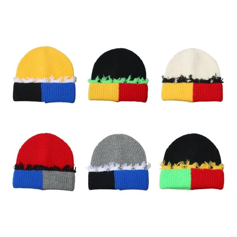 Bonnet à revers en tricot coul - Beanie Cuffed Knit avis et prix