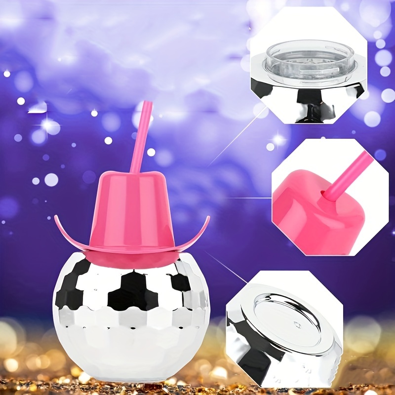Gobelet Disco Ball Cowboy Hat  - Cowboy Hat Straw avis et prix