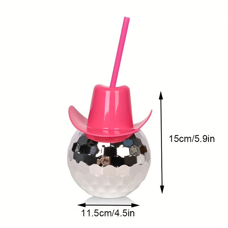 Gobelet Disco Ball Cowboy Hat  - Cowboy Hat Straw avis et prix