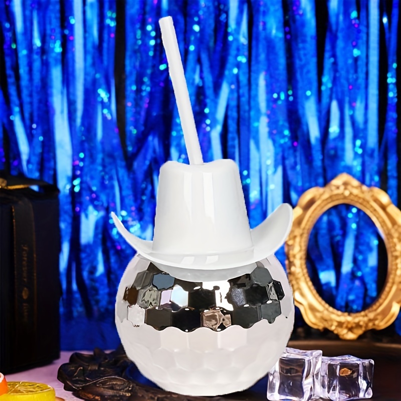 Gobelet Disco Ball Cowboy Hat  - Cowboy Hat Straw avis et prix