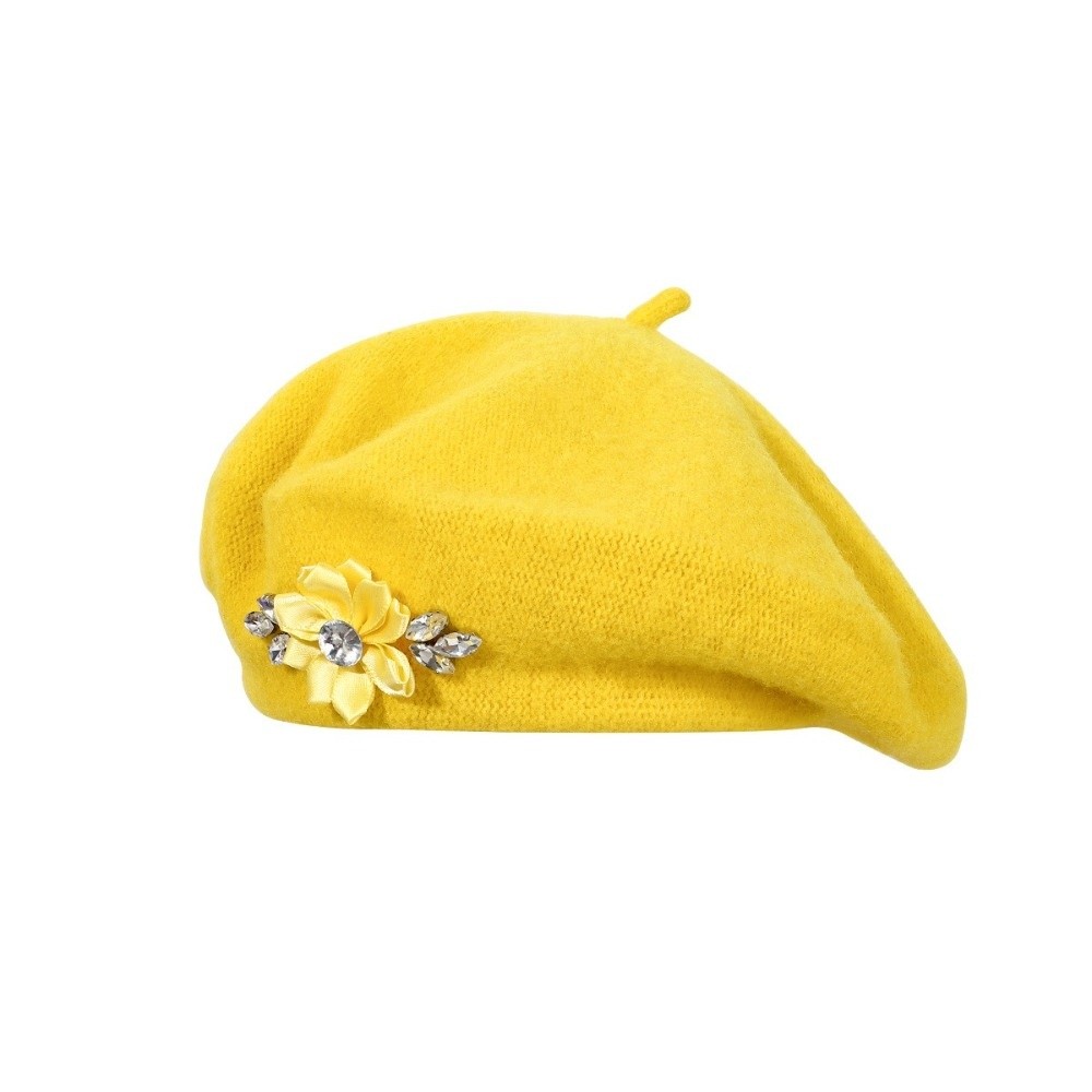 Béret élégant en laine couleur - Beret French Wool avis et prix