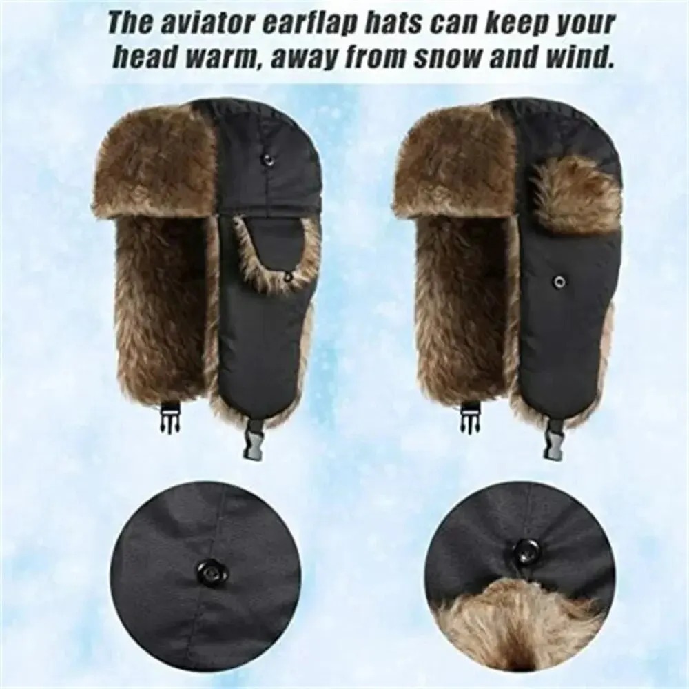 Chapeau d'hiver russe chaud et - Winter Trapper Hat avis et prix