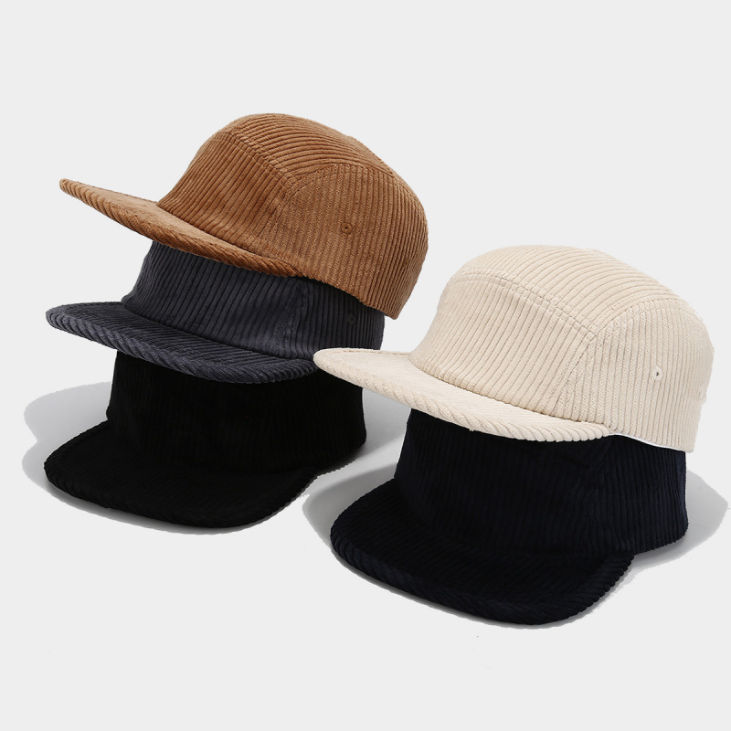 Casquette de baseball rétro dé - Corduroy Cap 5 Panel avis et prix