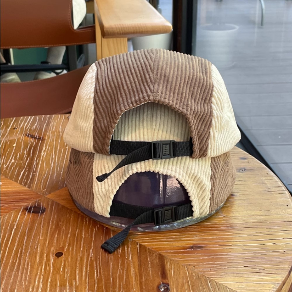 Casquette à 5 panneaux à visiè - Corduroy Cap 5 Panel avis et prix