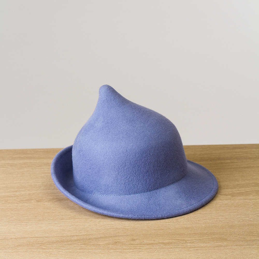 Chapeau de sorcière pointu 100 - Fedora Hat Wool avis et prix