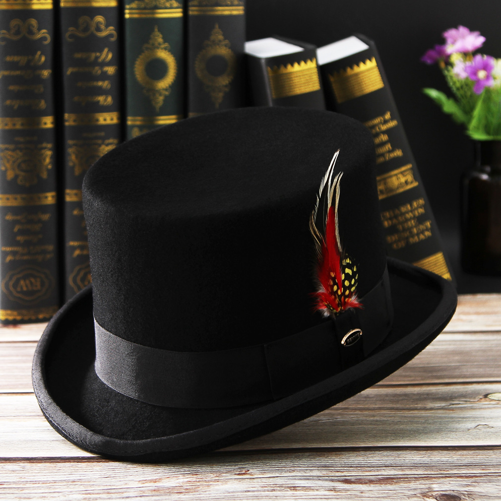 Nouveaux hommes chapeau 100% l - Fedora Hat Wool avis et prix