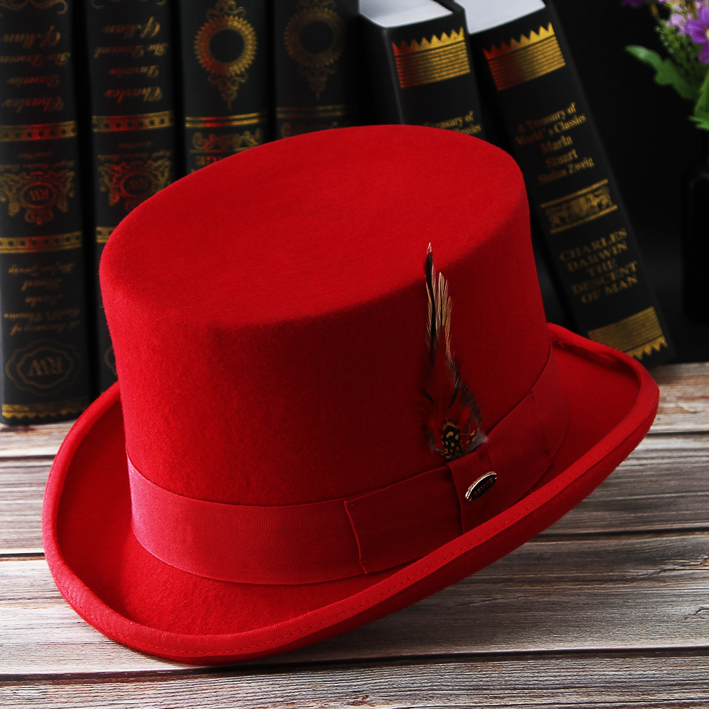 Nouveaux hommes chapeau 100% l - Fedora Hat Wool avis et prix