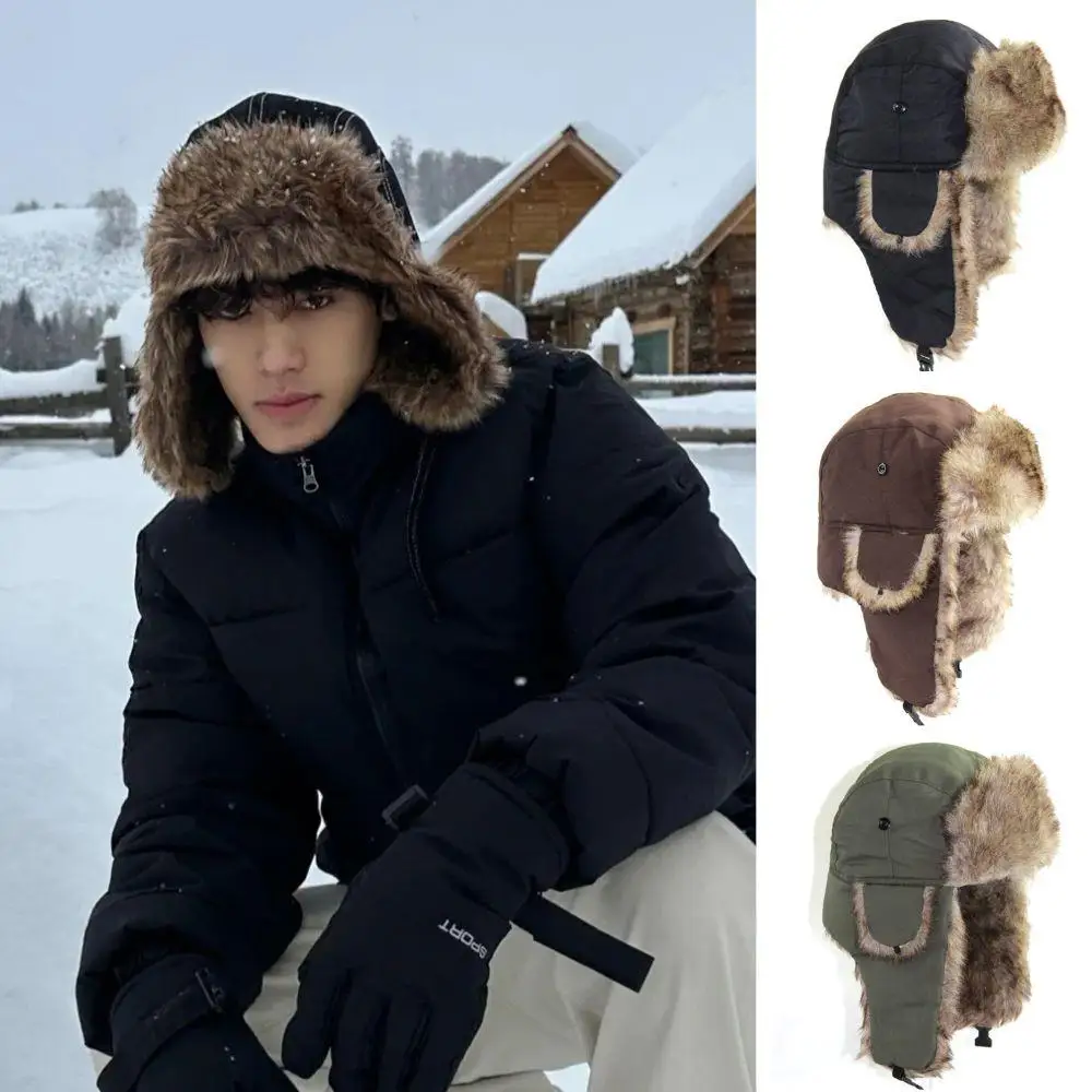 1PC hiver trappeur aviateur tr - Winter Trapper Hat avis et prix