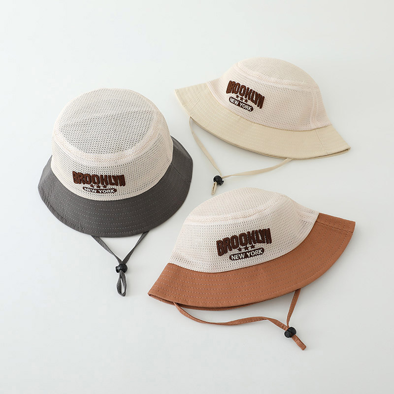 Chapeau de soleil brodé pour b - Bucket Hat Cotton avis et prix