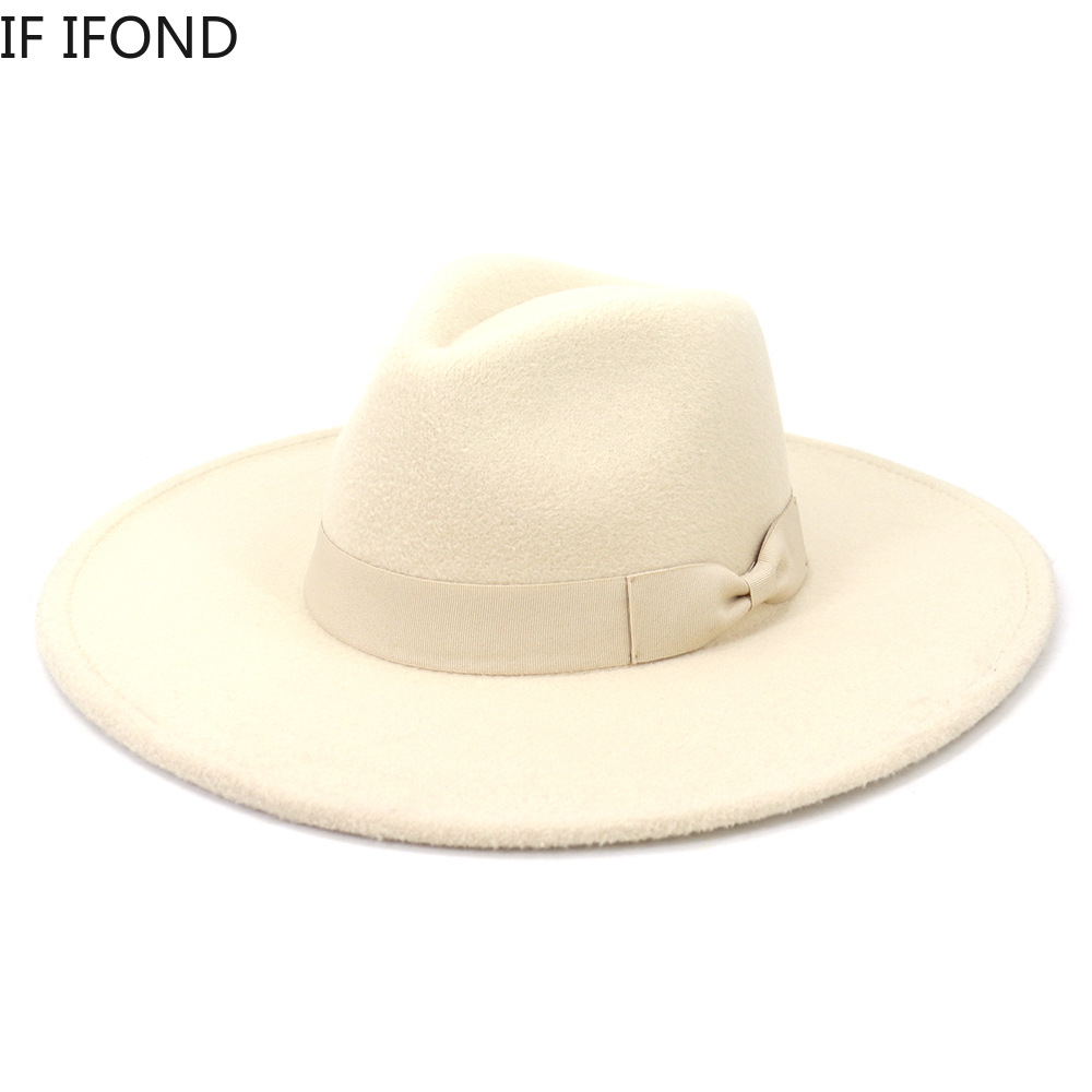 Chapeaux à grand bord pour fem - Fedora Hat Wool avis et prix