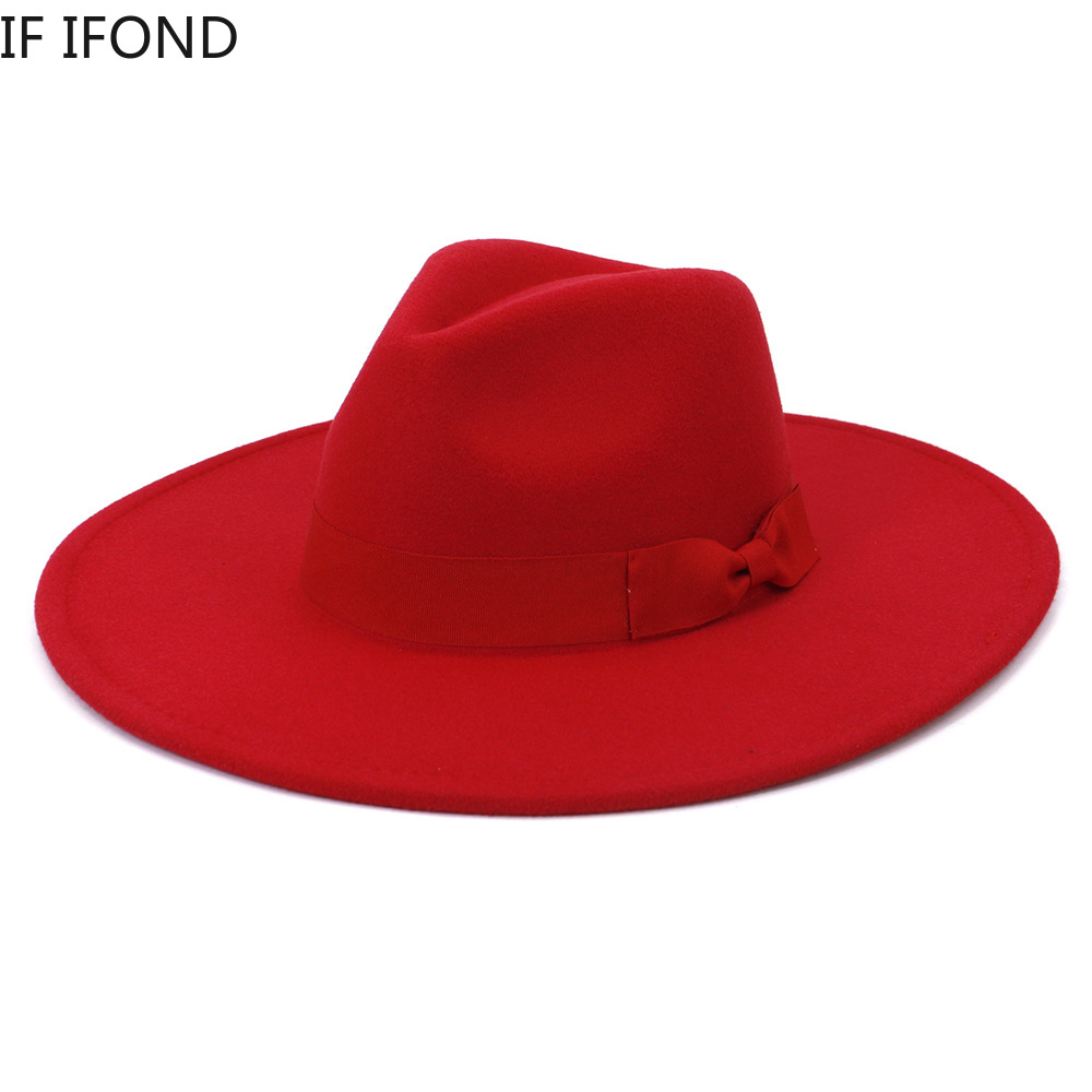 Chapeaux à grand bord pour fem - Fedora Hat Wool avis et prix