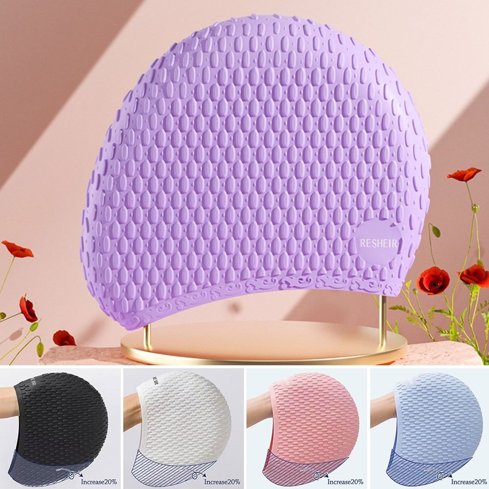 Bonnet de bain élastique d'été - Swim Hat Silicone avis et prix