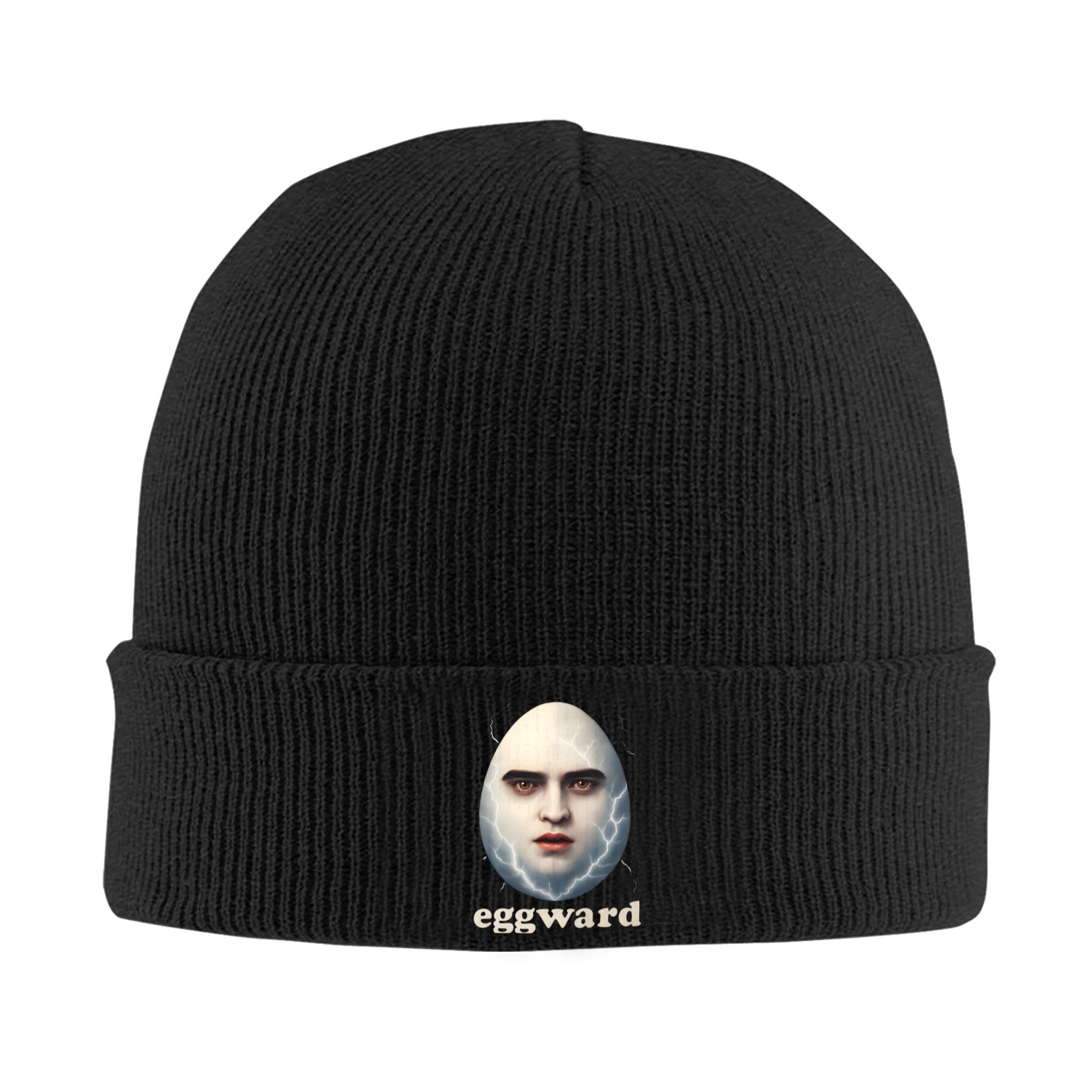 Eggward Silly Meme Parody Egg  - Beanie Cuffed Knit avis et prix