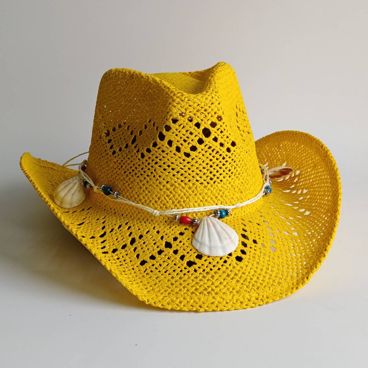 Chapeaux de cowboy jaunes vifs - Cowboy Hat Straw avis et prix