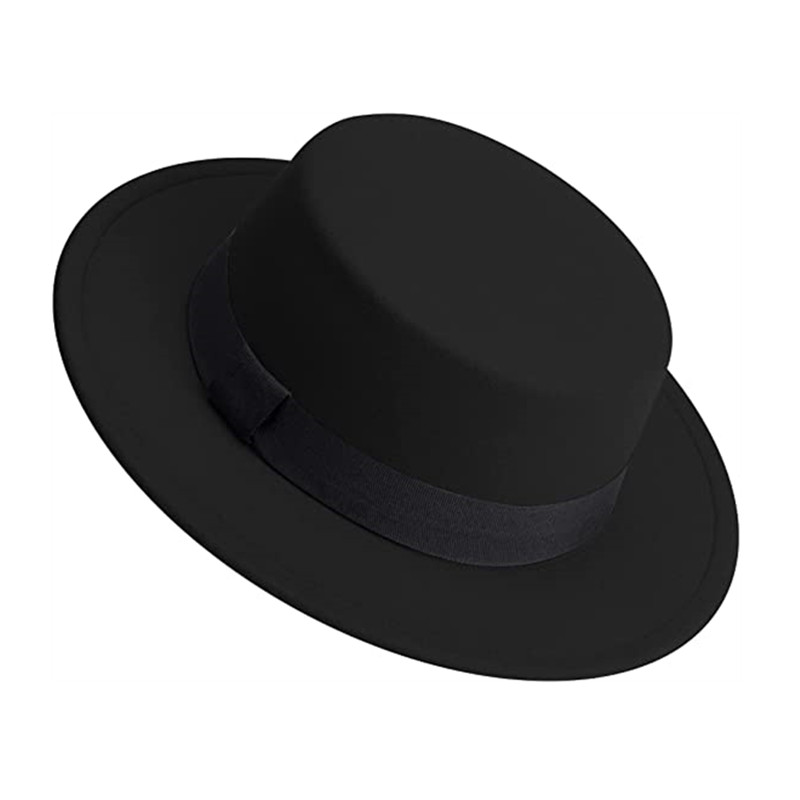 Chapeau Fedora blanc unisexe,  - Fedora Hat Wool avis et prix