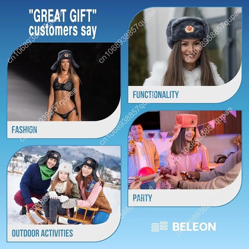 Chapeau en fourrure russe BELE - Winter Trapper Hat avis et prix