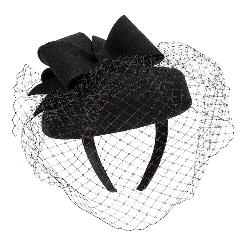 Béret noir français fascinateu - Beret French Wool avis et prix