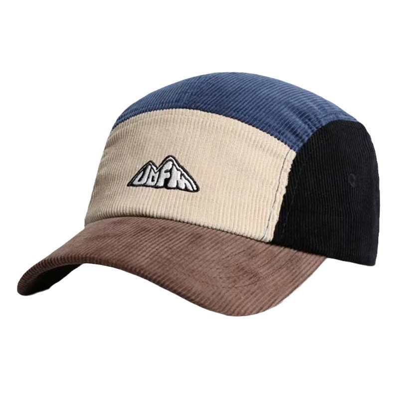 Chapeau à visière pour hommes  - Corduroy Cap 5 Panel avis et prix