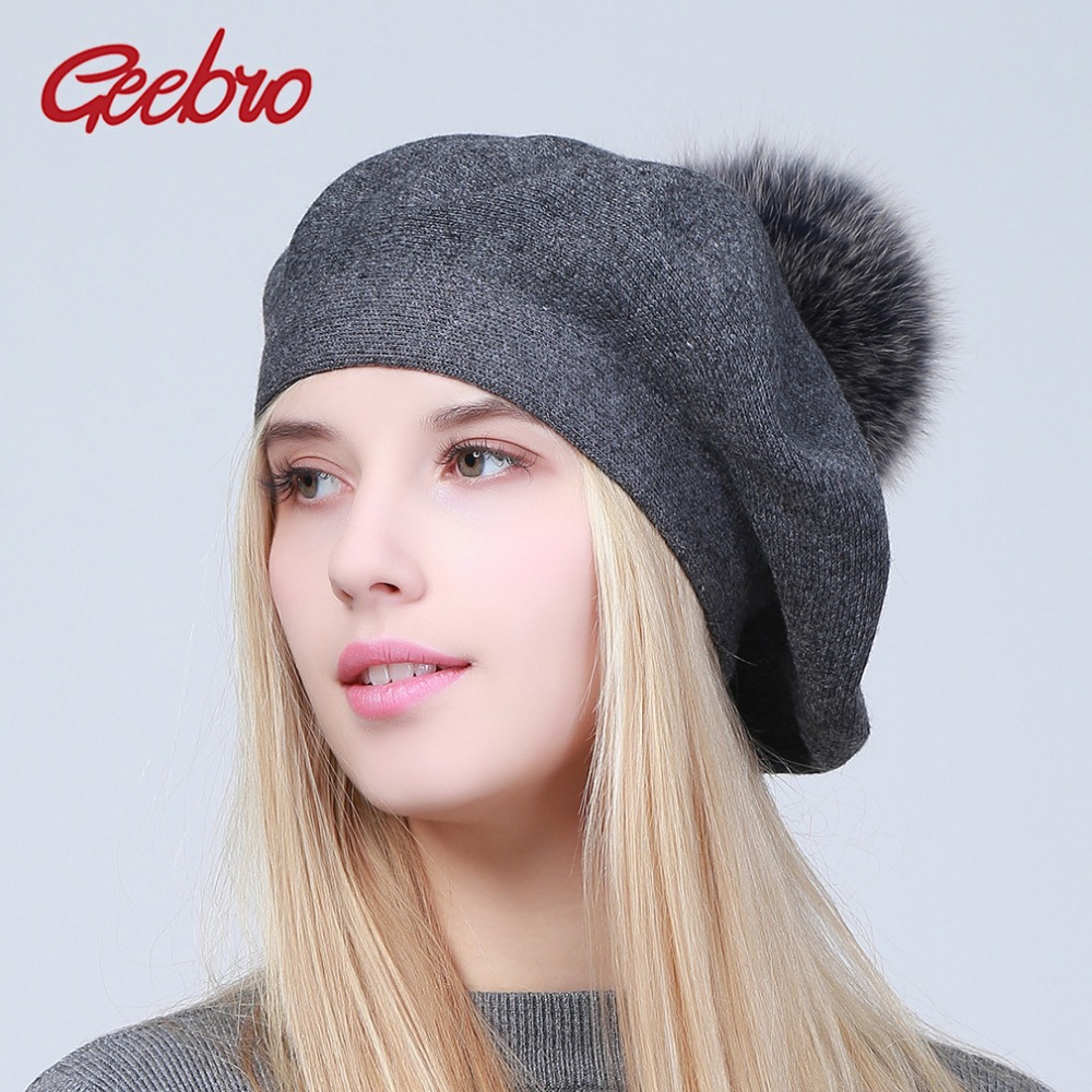 Geebro femmes béret chapeau hi - Beret French Wool avis et prix
