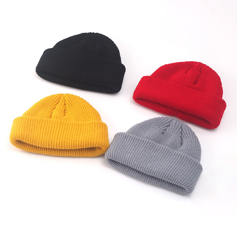 Bonnet unisexe en tricot côtel - Beanie Cuffed Knit avis et prix