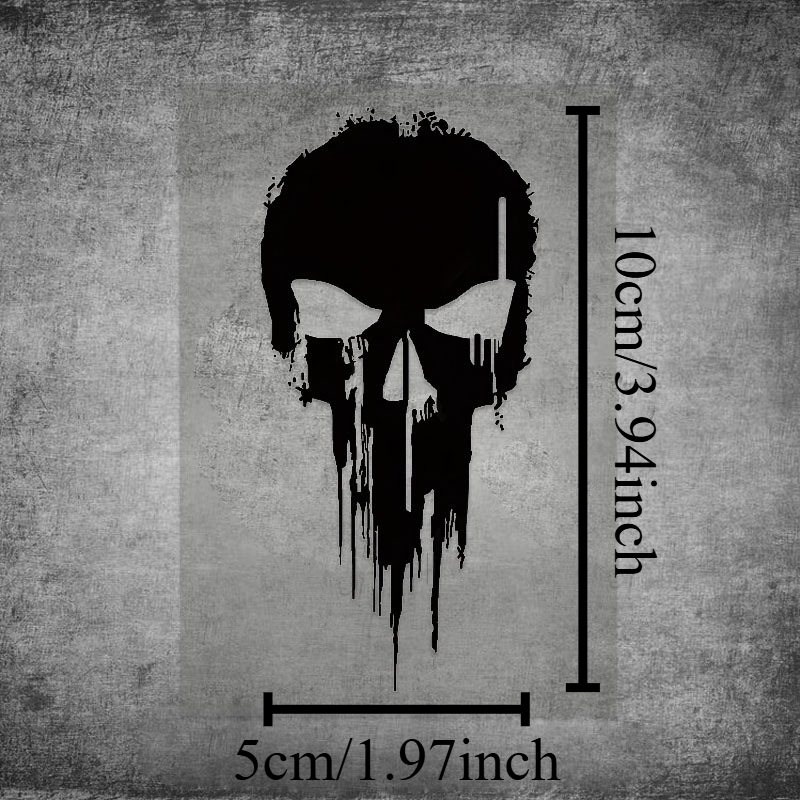 Autocollants en vinyle impermé - Skull Cap Helmet Liner avis et prix