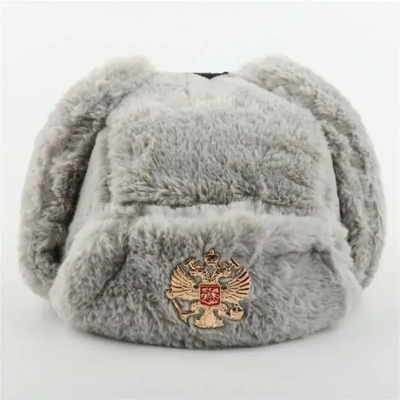 Badge soviétique Ushanka homme - Winter Trapper Hat avis et prix
