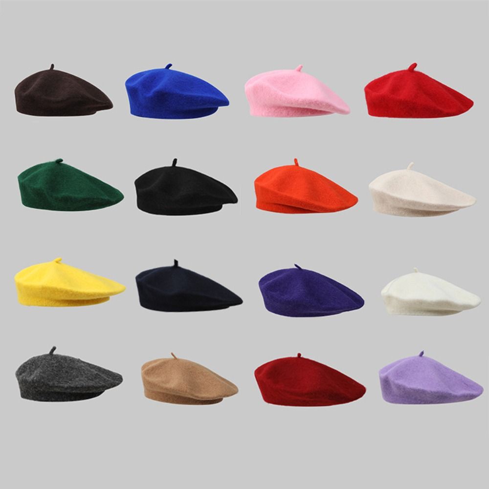 Bérets en laine chauds pour l' - Beret French Wool avis et prix