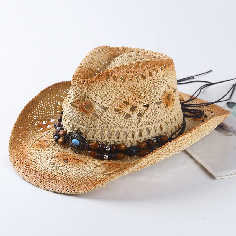 Chapeau de paille rétro espagn - Cowboy Hat Straw avis et prix