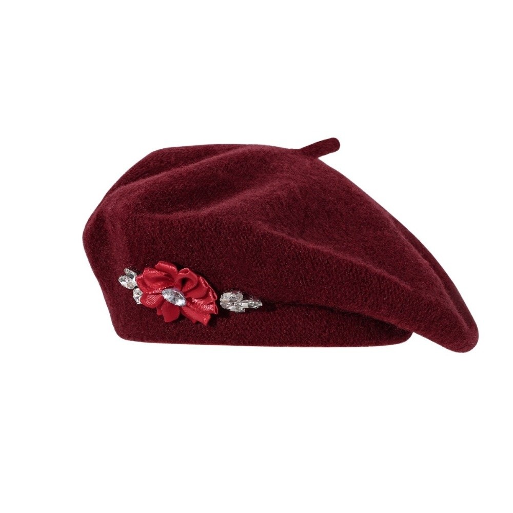 Béret en Laine Couleur Unie St - Beret French Wool avis et prix