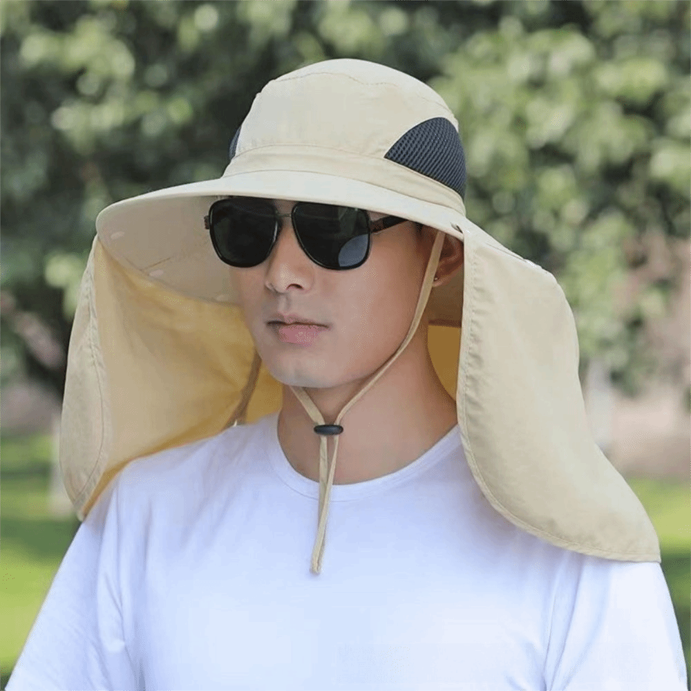 Chapeau de soleil en tissu amo - Bucket Hat Cotton avis et prix