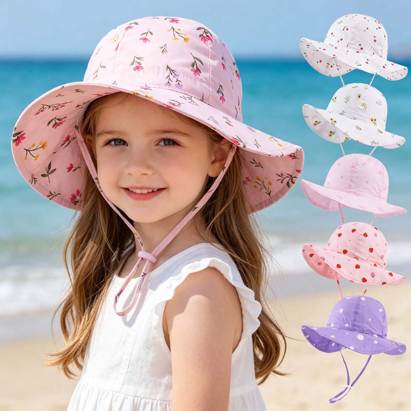 Chapeaux d'été imprimés pour f - Bucket Hat Cotton avis et prix